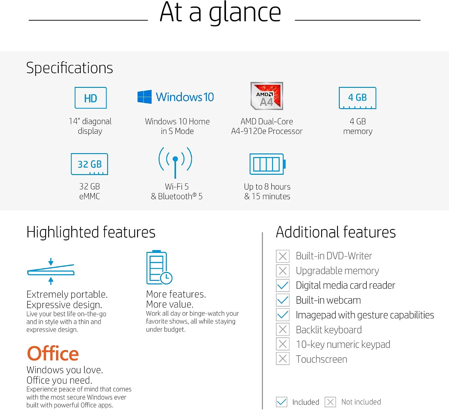 60% Off Discount HP Stream 14-inch Laptop, AMD Dual-Core A4-9120E Processor, 4 GB SDRAM Memory, 32 GB eMMC Storage, Windows 10 Home in S Mode with Office 365 Personal for One Year (14-ds0010nr, Royal Blue) Product Deal HP Stream 14-inch Laptop, AMD Dual-Core A4-9120E Processor, 4 GB SDRAM Memory, 32 GB eMMC Storage, Windows 10 Home in S Mode with Office 365 Personal for One Year (14-ds0010nr, Royal Blue)