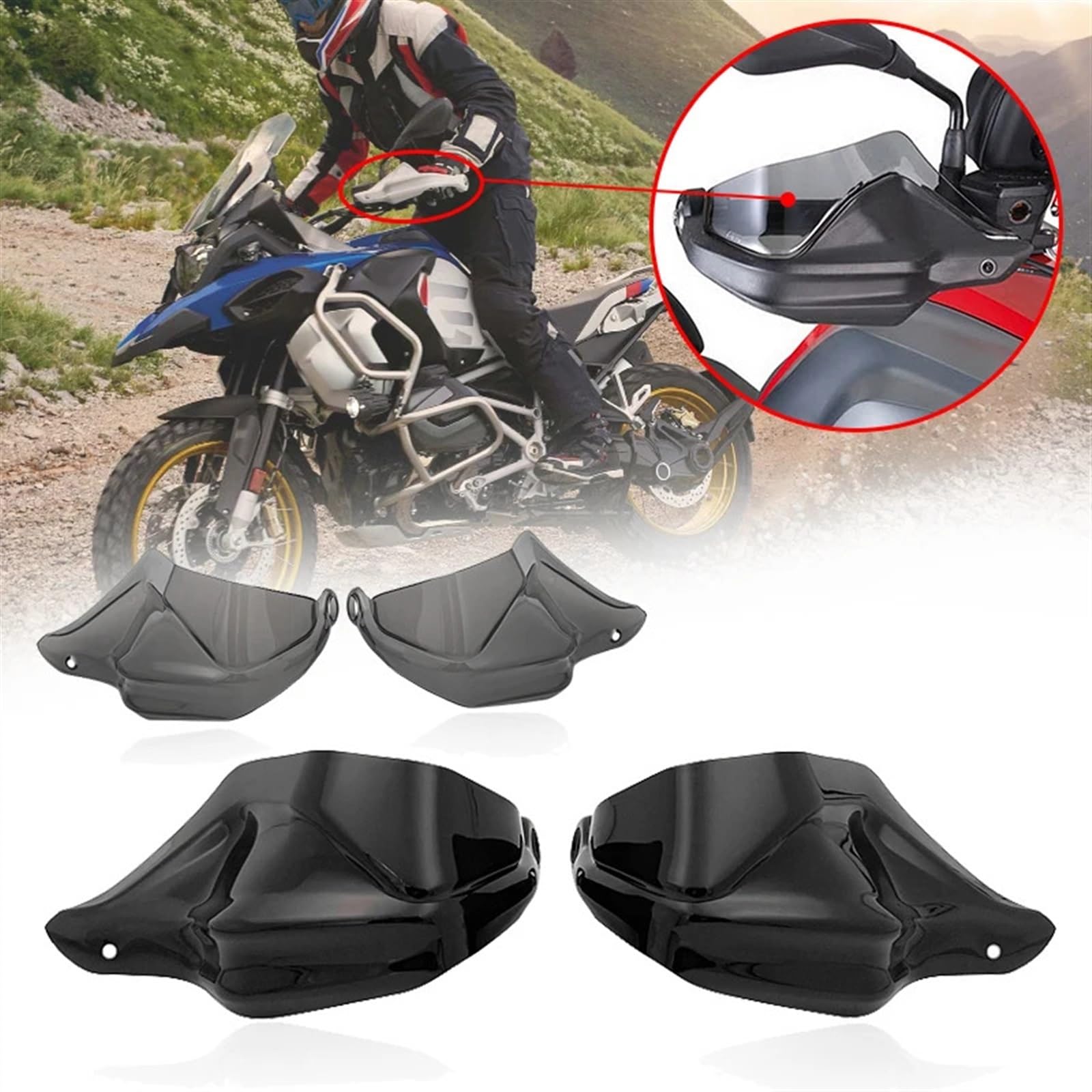 Motorrad Handschutz Für BMW R1250GS & Modelle Ab 2019 – Windschutz Aus ABS Für Mehr Komfort