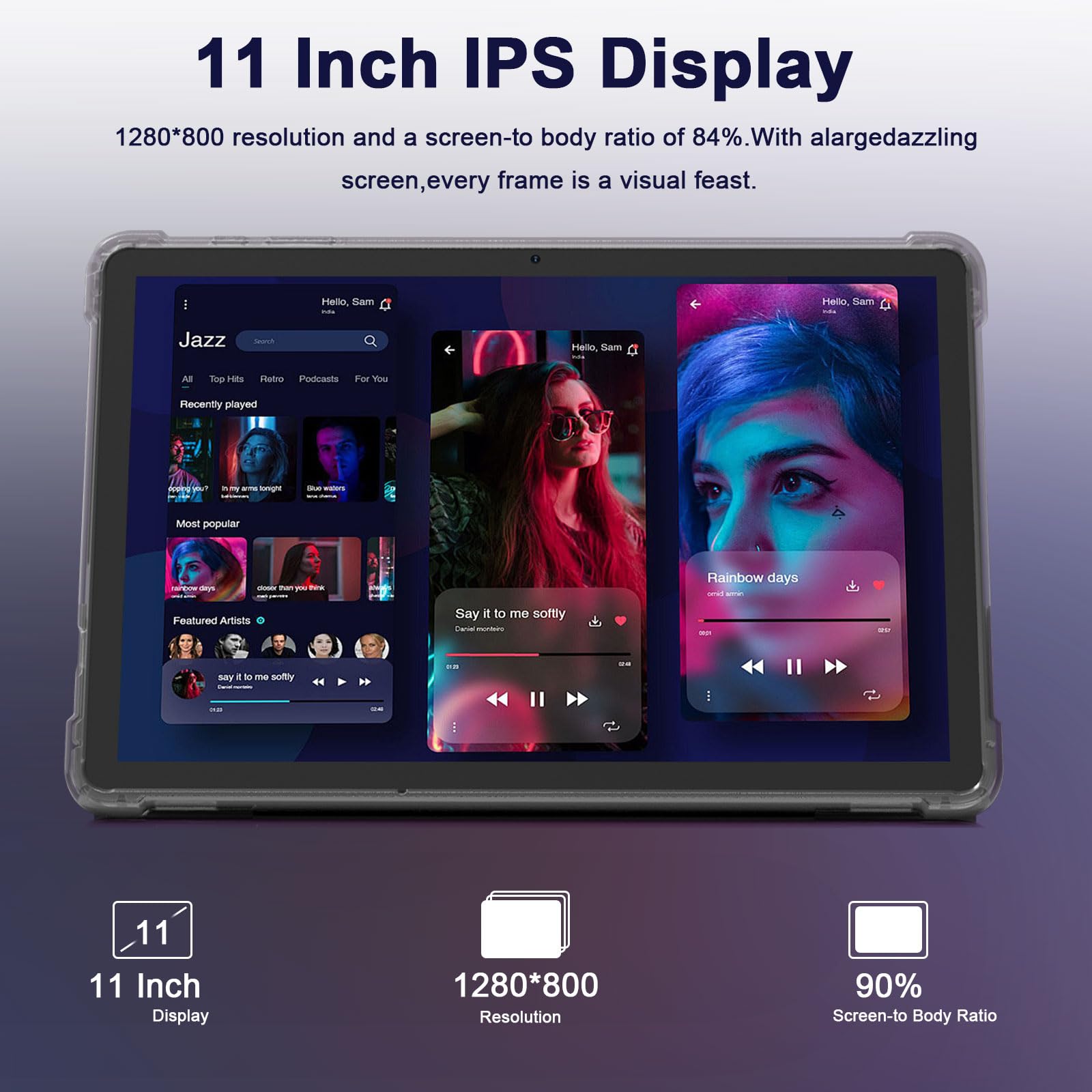 タブレット Android 1511インチ 24GB+128GB+1TB拡張 Amazon.co.jp: 11インチタブレット、18GB + 128GB、Android 145