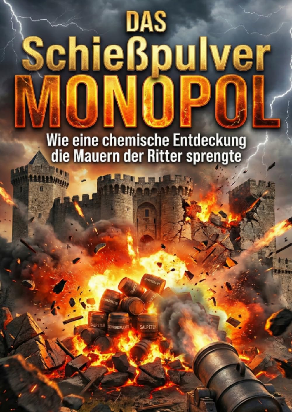 Schießpulver Monopol: Wie eine chemische Entdeckung die Mauern der Ritter sprengte