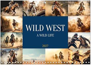 Calendar 2027 Wild West - A Wild Life