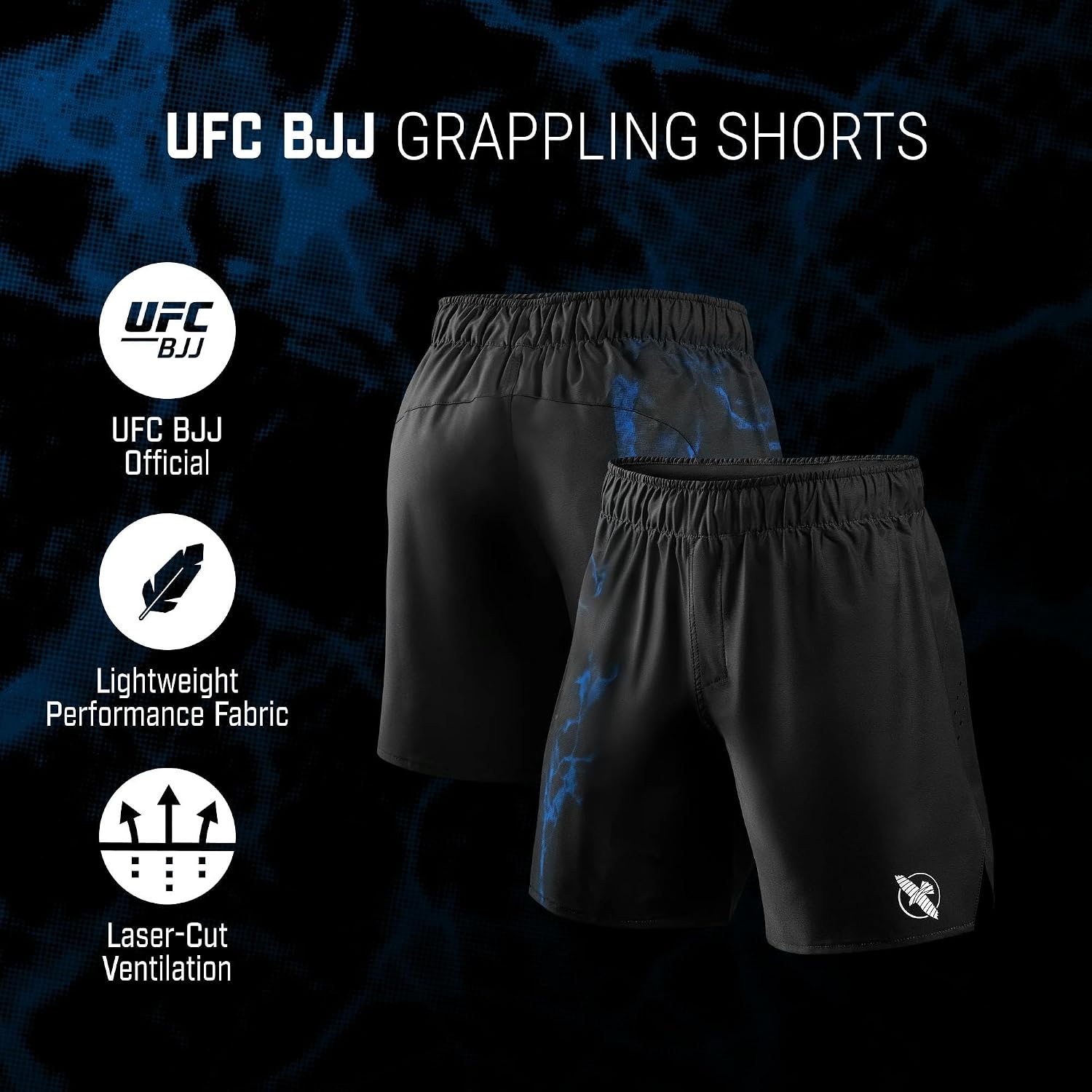 Hayabusa Men's UFC BJJ Grappling Shorts