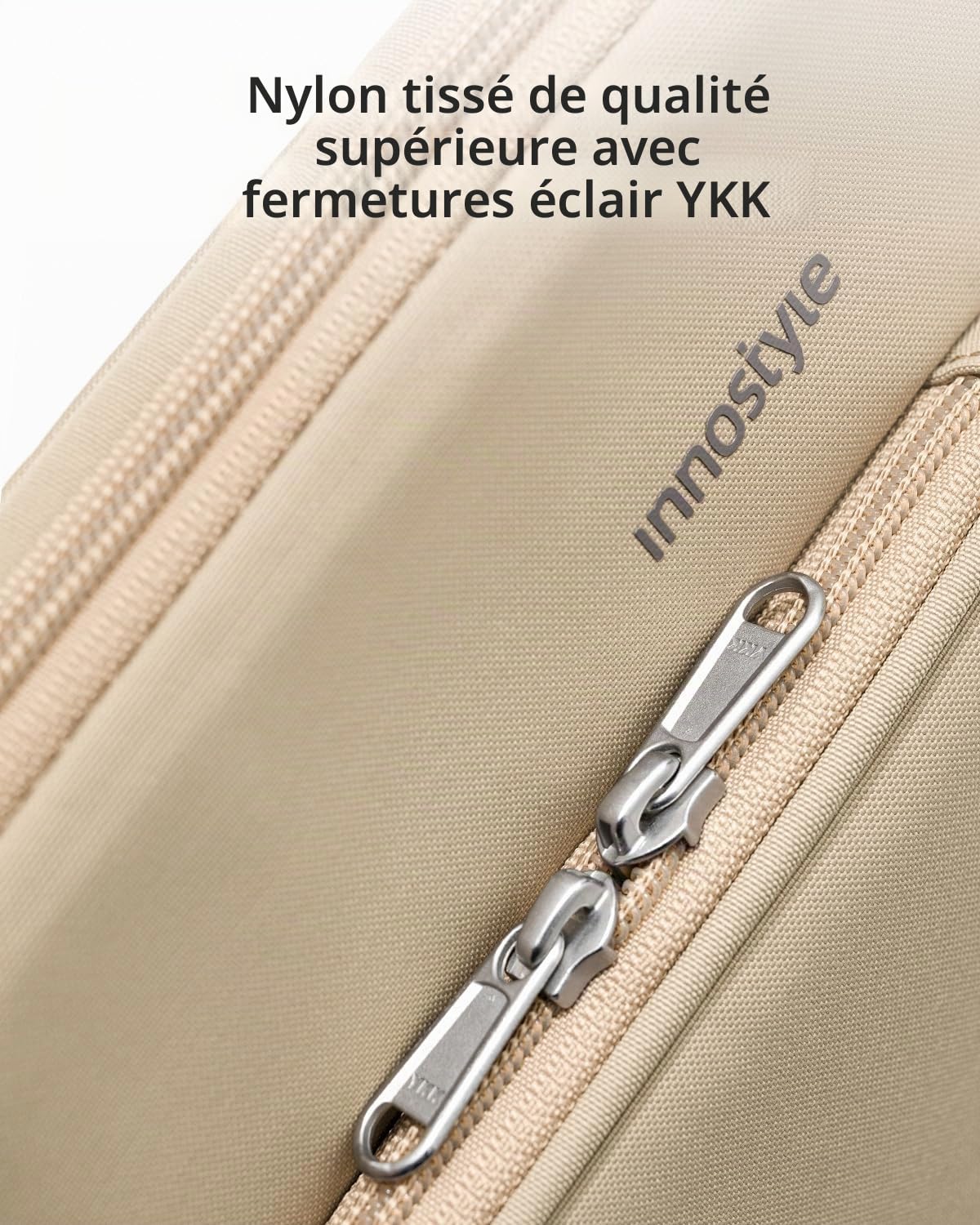 Innostyle Housse pour Macbook Air Pro 15.6 16 pouces, Sacoche Pochette pour Ordinateur Portable, Étanche Grand Imperméable d'Affaire Homme Femme Etui avec Poches de Rangement Voyage Cabine Avion