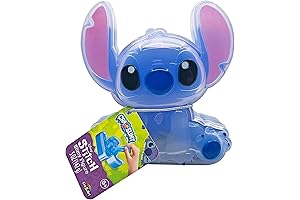 Cra-Z-Art Slime Toy: Stitch Super Soft, Glossy, Stretchy Blue Slime with Stitch Confetti Mix-Ins