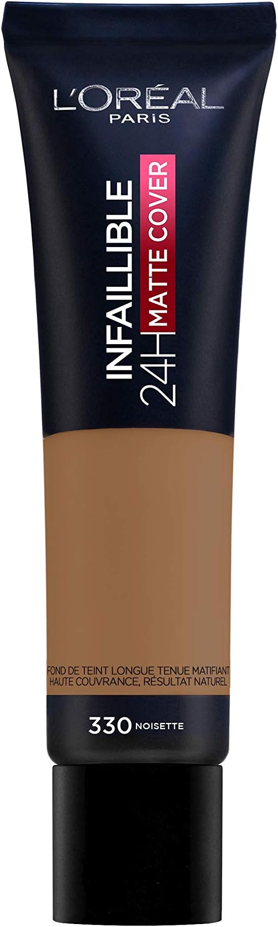 INFAILLIBLE 24H matte cover foundation #330-hazelnut
