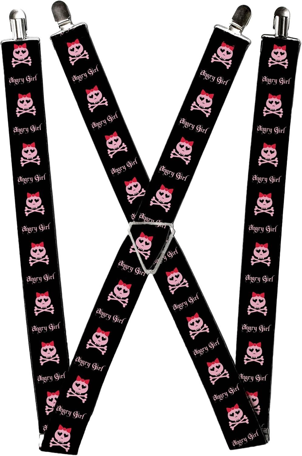 Buckle-Down Men's Suspender - Skulls
