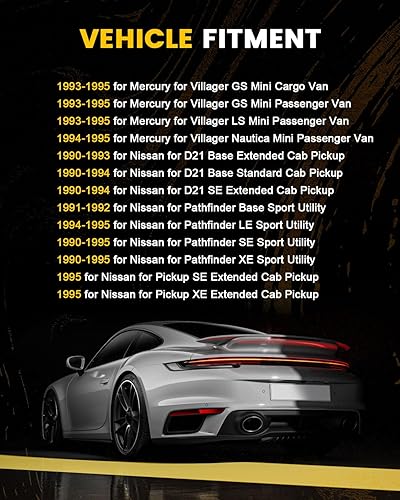 Miniatura 3 de Inyector de combustible, OCPTY 1 pieza de inyectores de combustible de 1 agujero, parte del motor compatible con Mercury Villager 1993-1995, Nissan