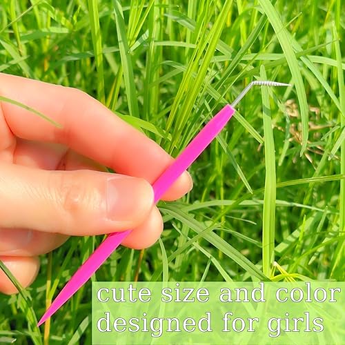 Miniatura 3 de Juego de herramientas de elevación de pestañas de metal, 2 piezas, herramientas separadas de pestañas mejoradas con ranura como cepillo Y, peine de