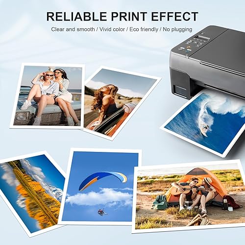 Miniatura 5 de 522 botellas de tinta negra de repuesto para botellas de repuesto de tinta Epson 522 502 compatibles con impresoras Ecotank ET-2800 ET-4800 ET-2400