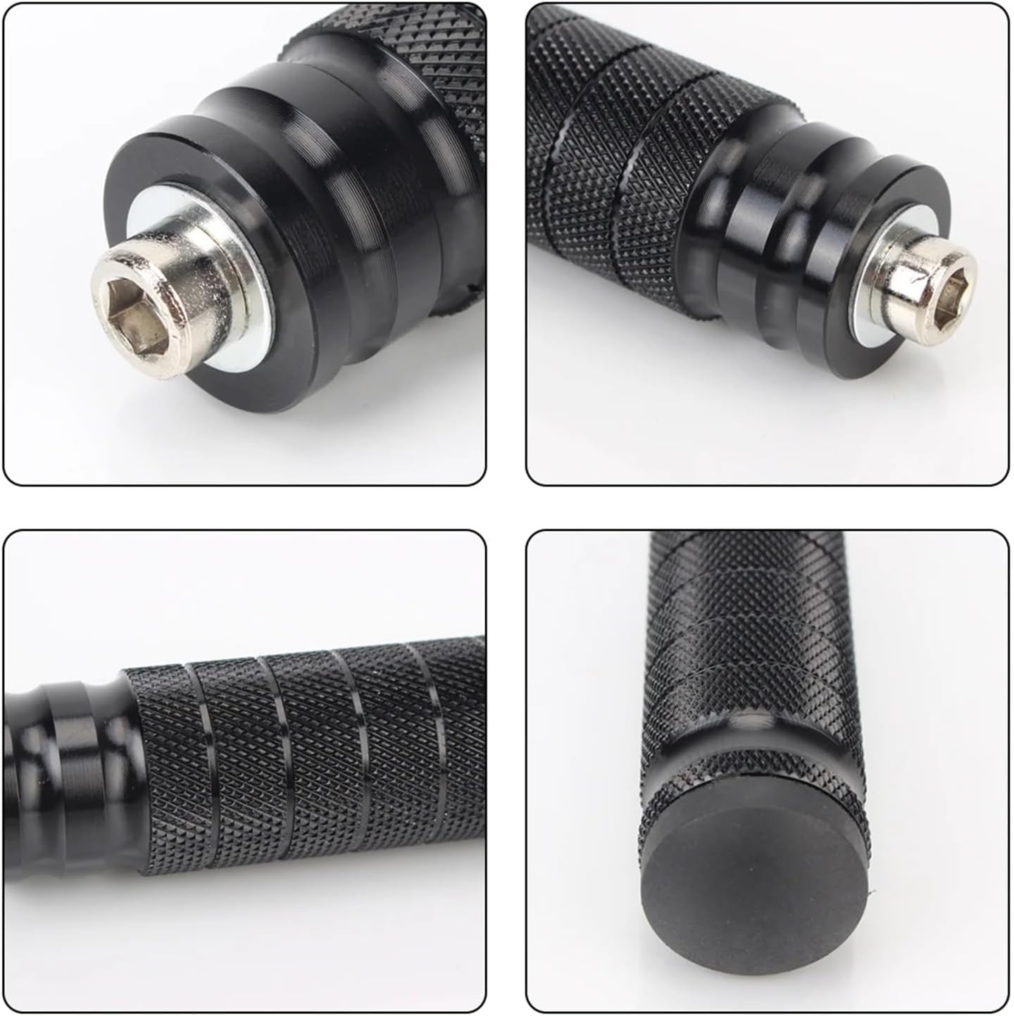 Pedal of The Rear Seat Motorcycle Rearset Footrests Foot Rest Pegs Foot Rests Motorbike Rear Thread Rear Set Pedals