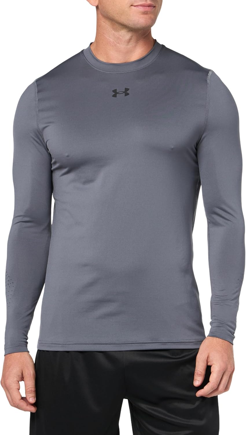 Under Armour Mens Hockey Fitted Grippy Long Sleeve