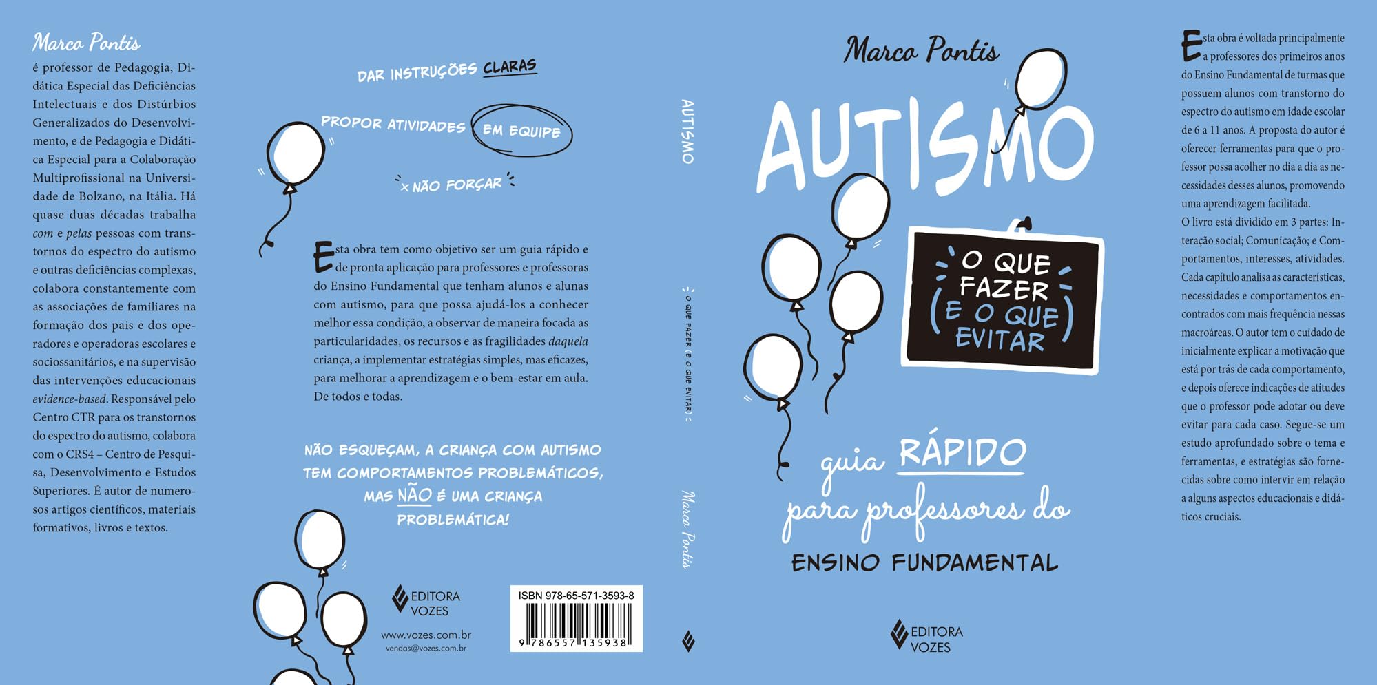 AUTISMO: O QUE FAZER E O QUE EVITAR: GUIA RáPIDO PARA PROFESSORES DO ENSINO FUNDAMENTAL