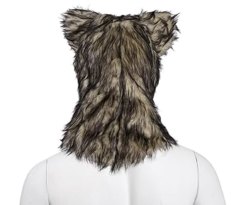 Amazon | オオカミ 狼 アニマル マスク 口 連動 動く 可動式