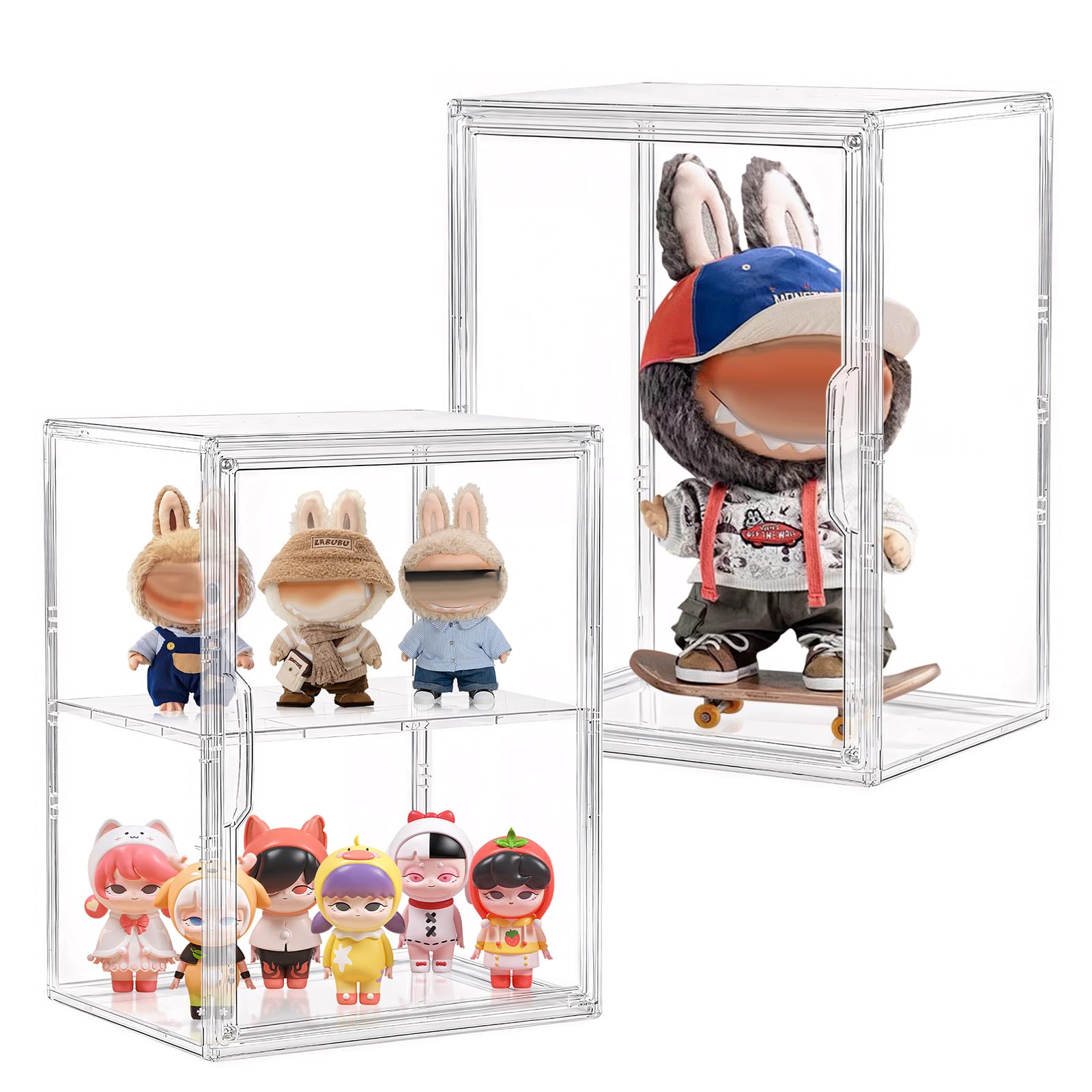 Amazon.co.jp: フィギュアケース コレクションケース 収納 アクリル