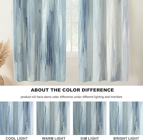 Miniatura 443 de Cenefas de cocina modernas con patrón de cobre marrón dorado para ventanas, cenefas opacas abstractas de marcas de arañazos y cortinas opacas