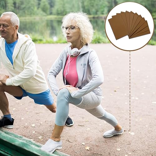 Miniatura 12 de 10 protectores de suela de zapatos de 3.1 x 5.1 pulgadas, almohadillas adhesivas antideslizantes para zapatos en la parte inferior de los zapatos