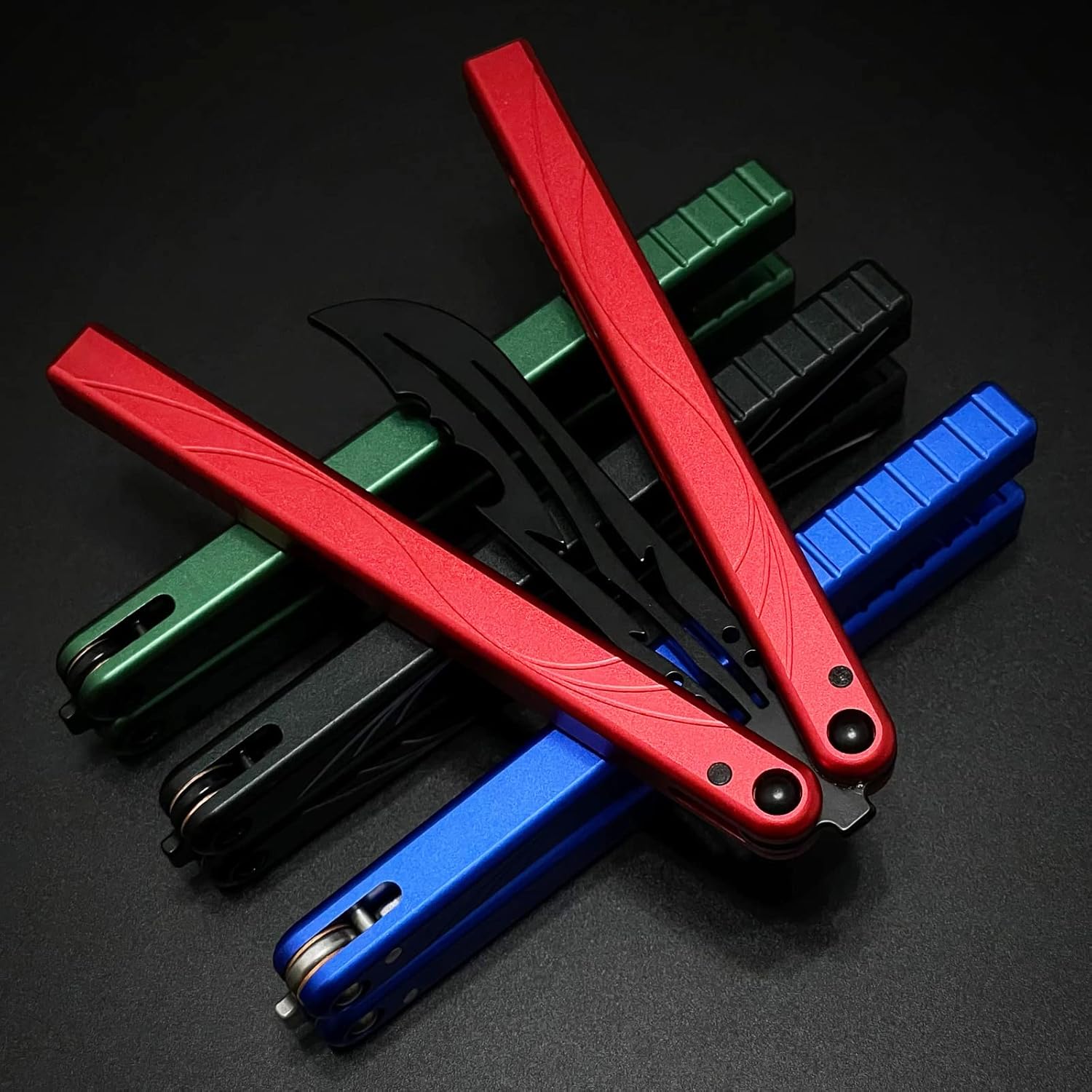 OWNALL Addax Flippers Bushings System, No Play No Tap, High-Grade Aluminum Integral Channel Handle, Amazing Bottle Opener（Red） : Industrial & Scientific