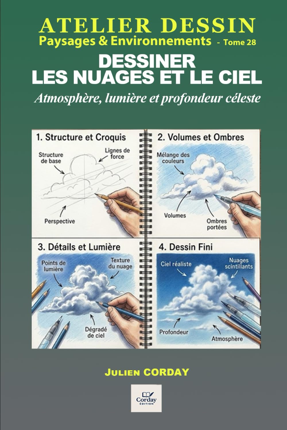 Dessiner les nuages et le ciel: Atmosphère, lumière et profondeur céleste (ATELIER DESSIN)