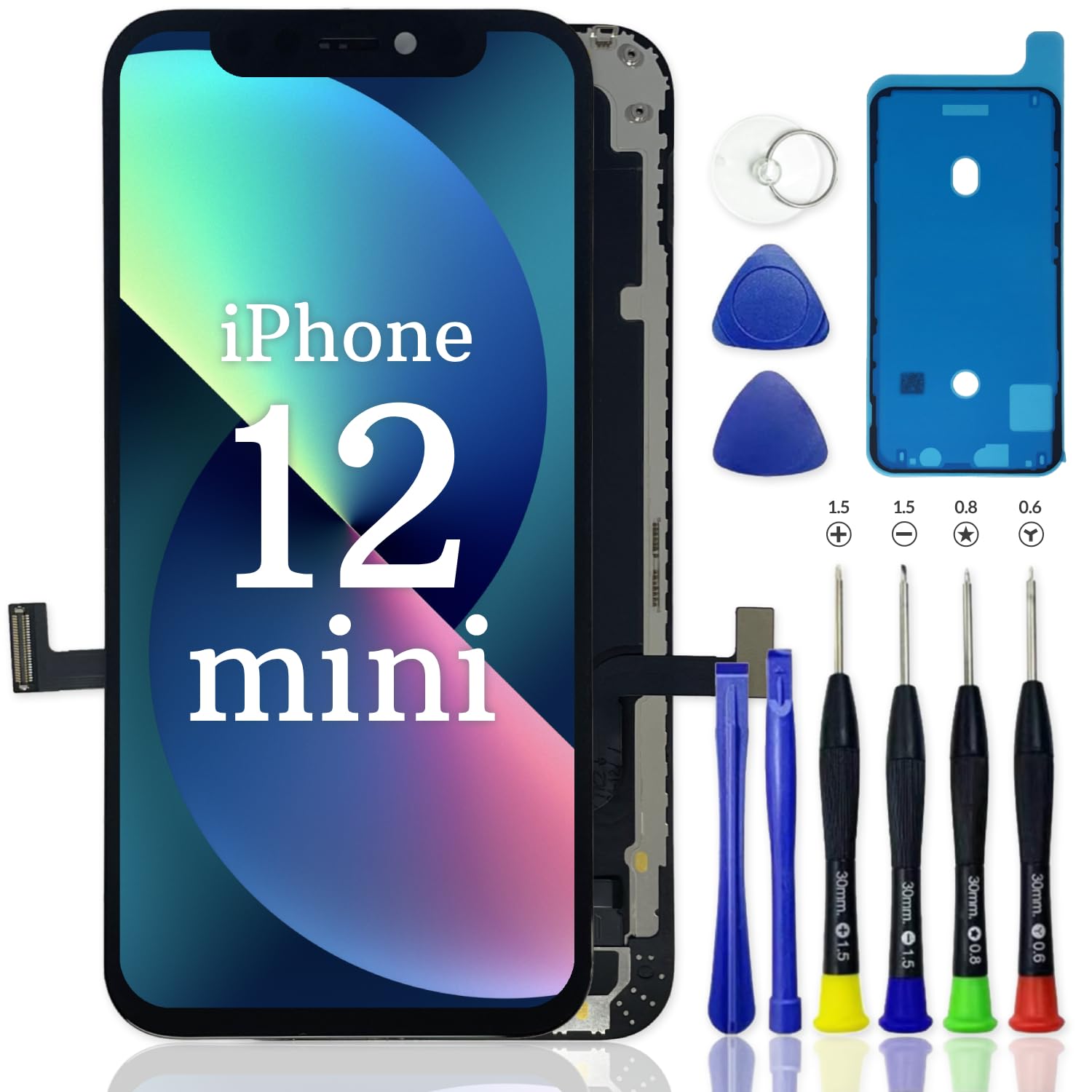 Amazon.co.jp: iPhone 12 mini 液晶パネル LCD 画面交換 フロント