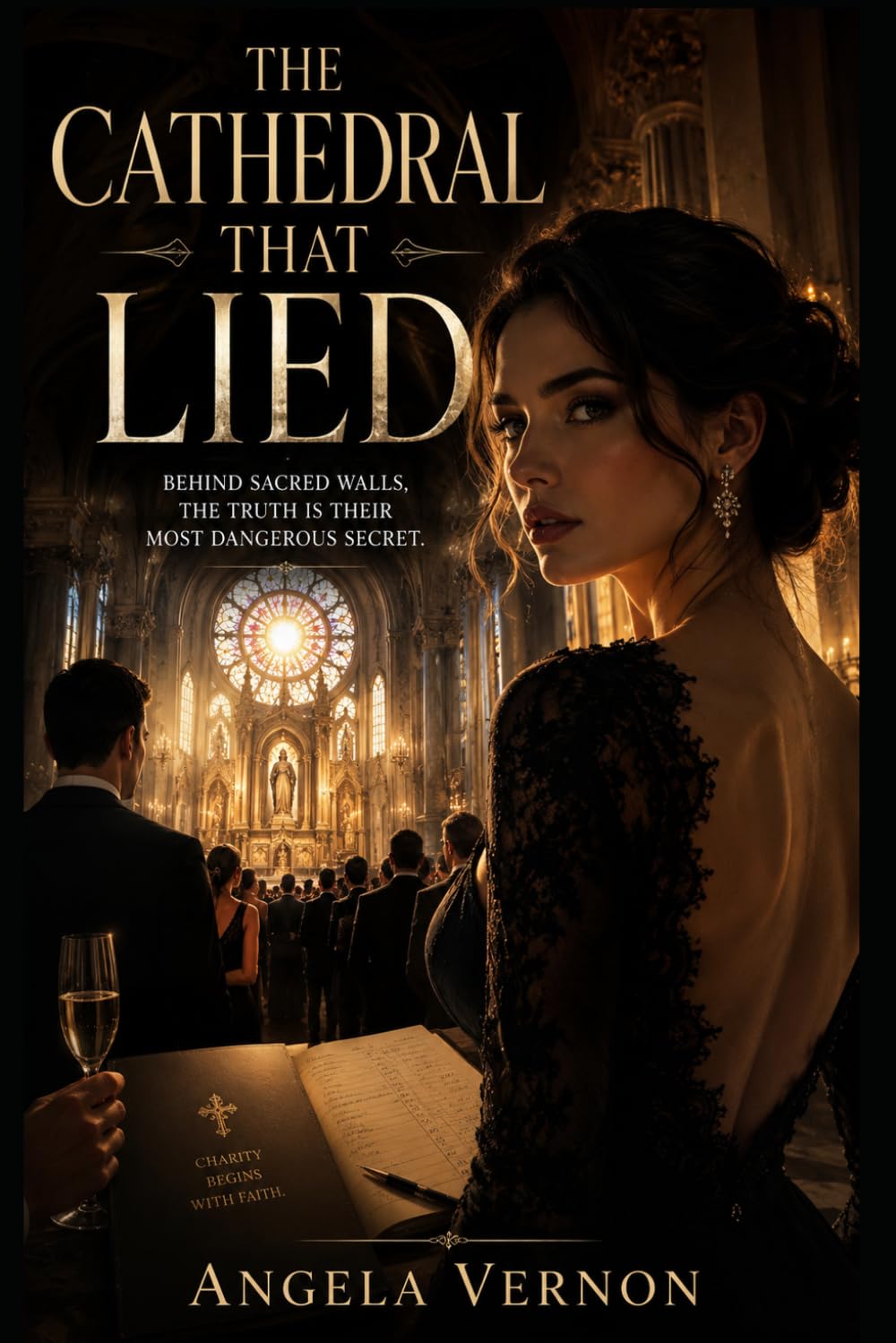 The Cathedral That Lied: A Dark Romantic Suspense Thriller of Sacred Secrets, Forbidden Power, and Dangerous Desire