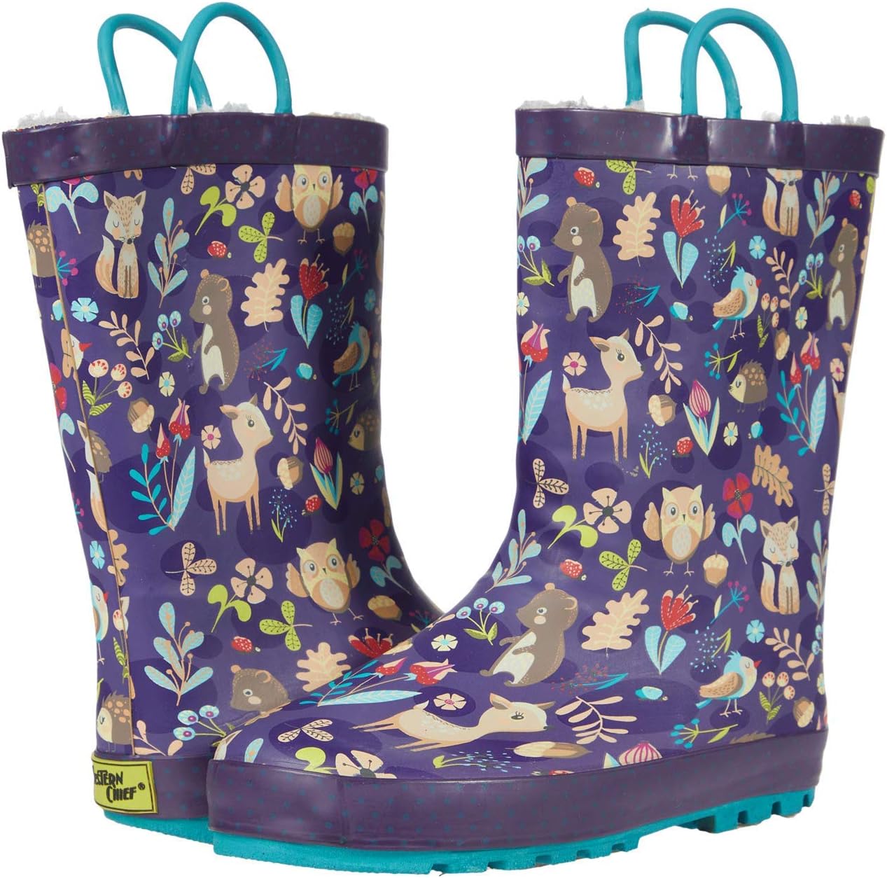 Western Chief Kids girls Western Chief Kids Fairytale Forest Rain Boot