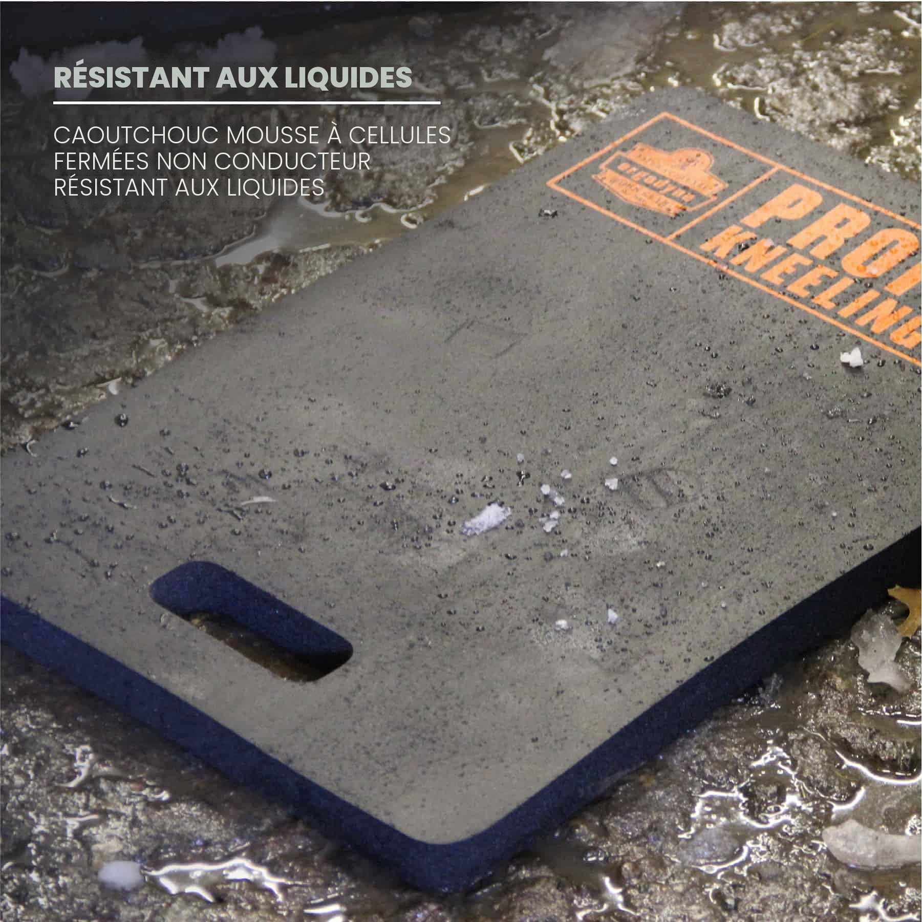 Ergodyne ProFlex 380 – Coussin de genou en mousse résistant à l'eau, 35,6 x 53,3 cm