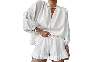 White Linen Set: Effortless Style and Comfort for Women