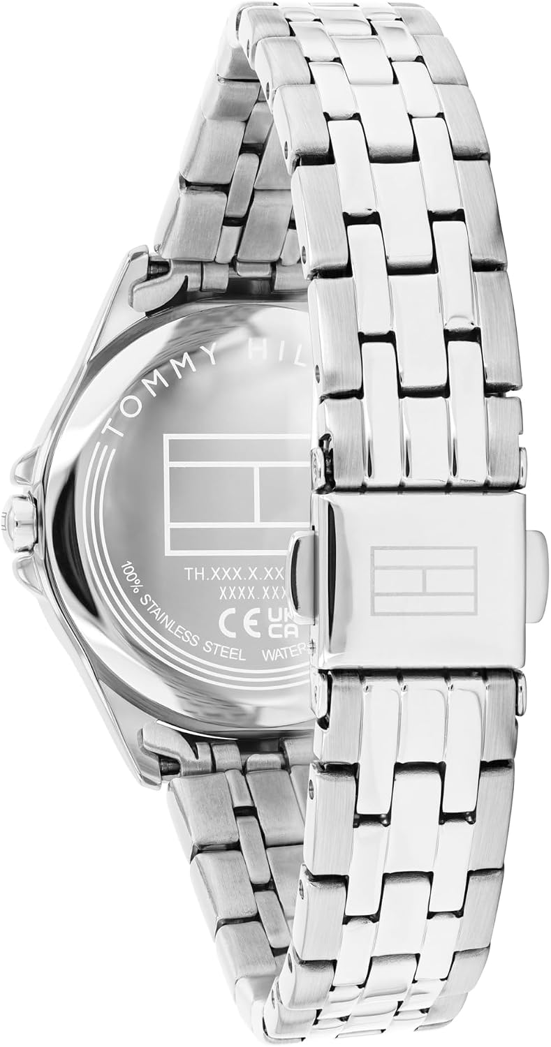 Tommy Hilfiger Women’s Quartz Bracelet Watch - Sport Bezel - Water Resistant up to 30m - Modern, Sophisticated Timepiece - Gift for Her 30mm