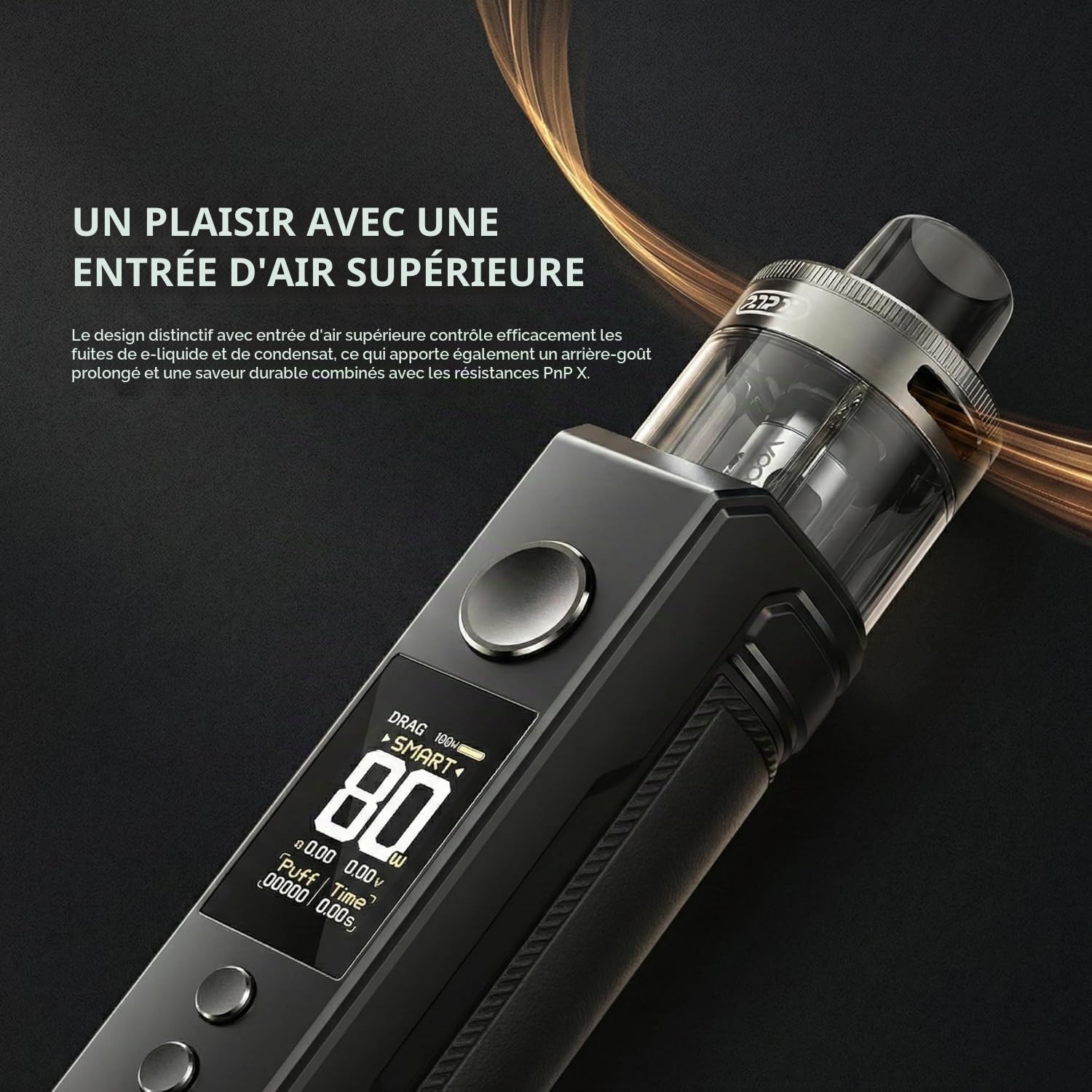 For Voopoo Drag X2 Kit batterie 18650 (vendue séparément),5 ml No Nicotine