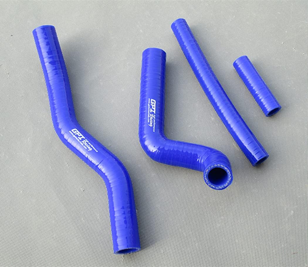 Silicone Radiator Hose for 2001-2008 Suzuki RM125 RM 125 2002 2003 2004 2005 2006 2007 (Blue)