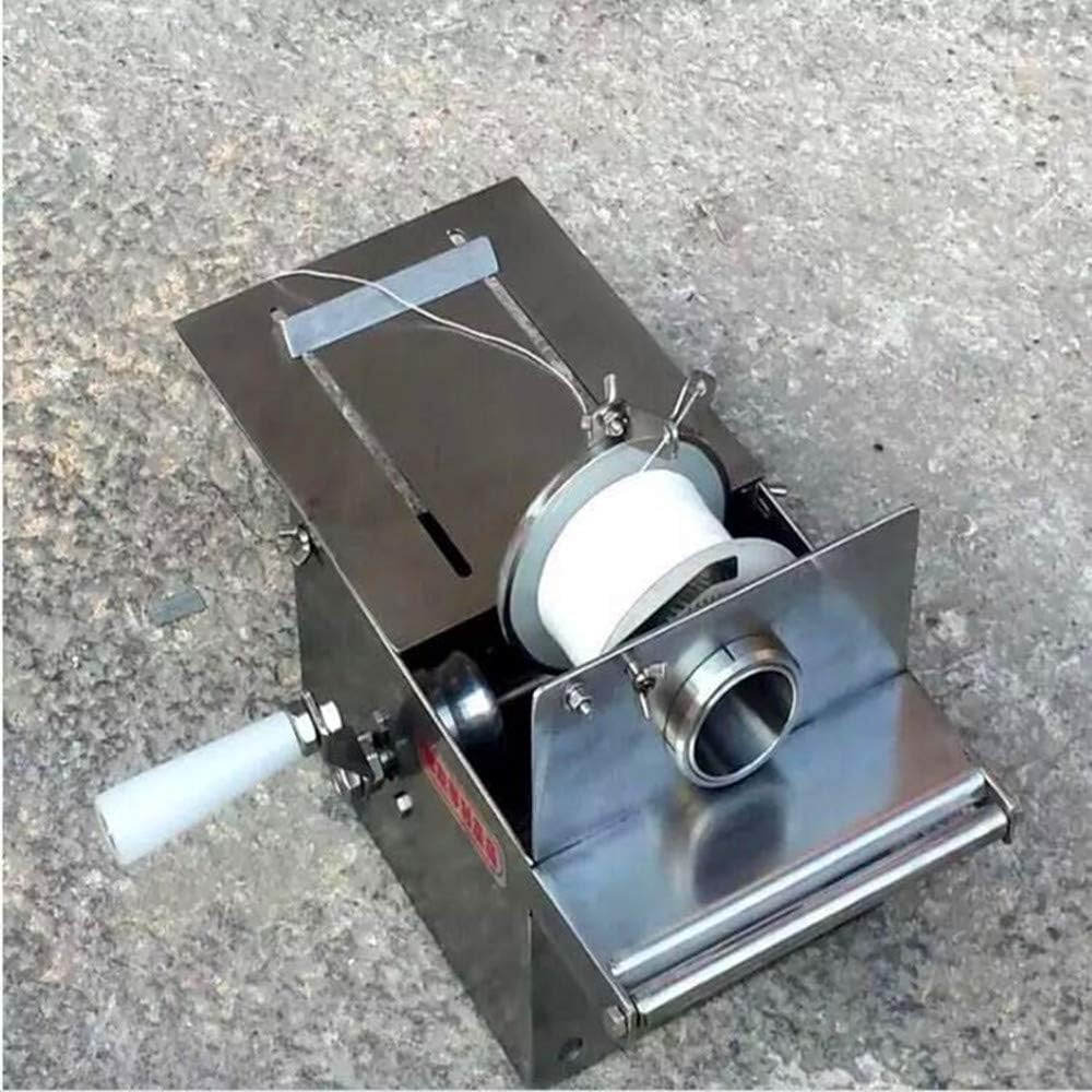 Small Manual Hand-rolling Sausage Tying & Knotting Machine Stainless Steel Sausage Binding Strapping Machine 32mm Optional