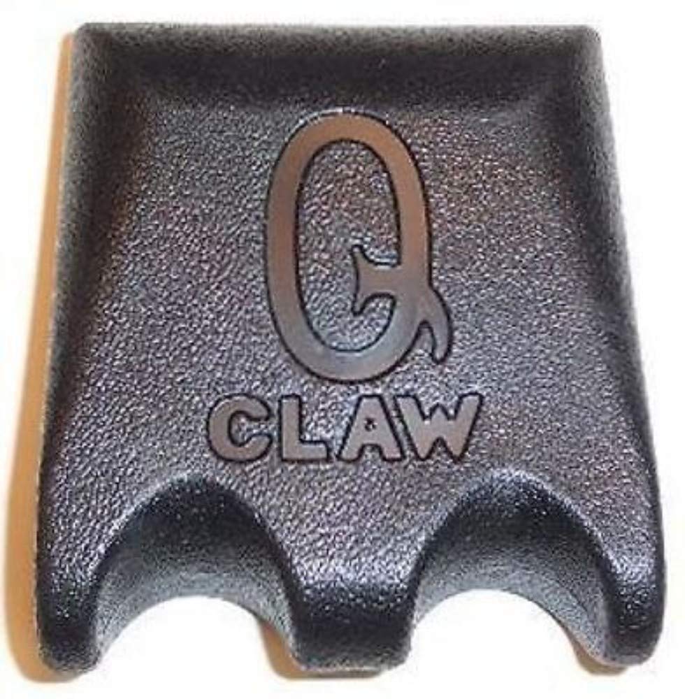 Q-Claw QCLAW Portable Pool/Billiards Cue Stick Holder/Rack - 2 Place - Black