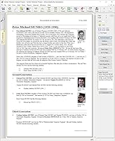 Vista 7 de Calico Pie Family Historian 7 Genealogy and Family Tree Software (Windows)