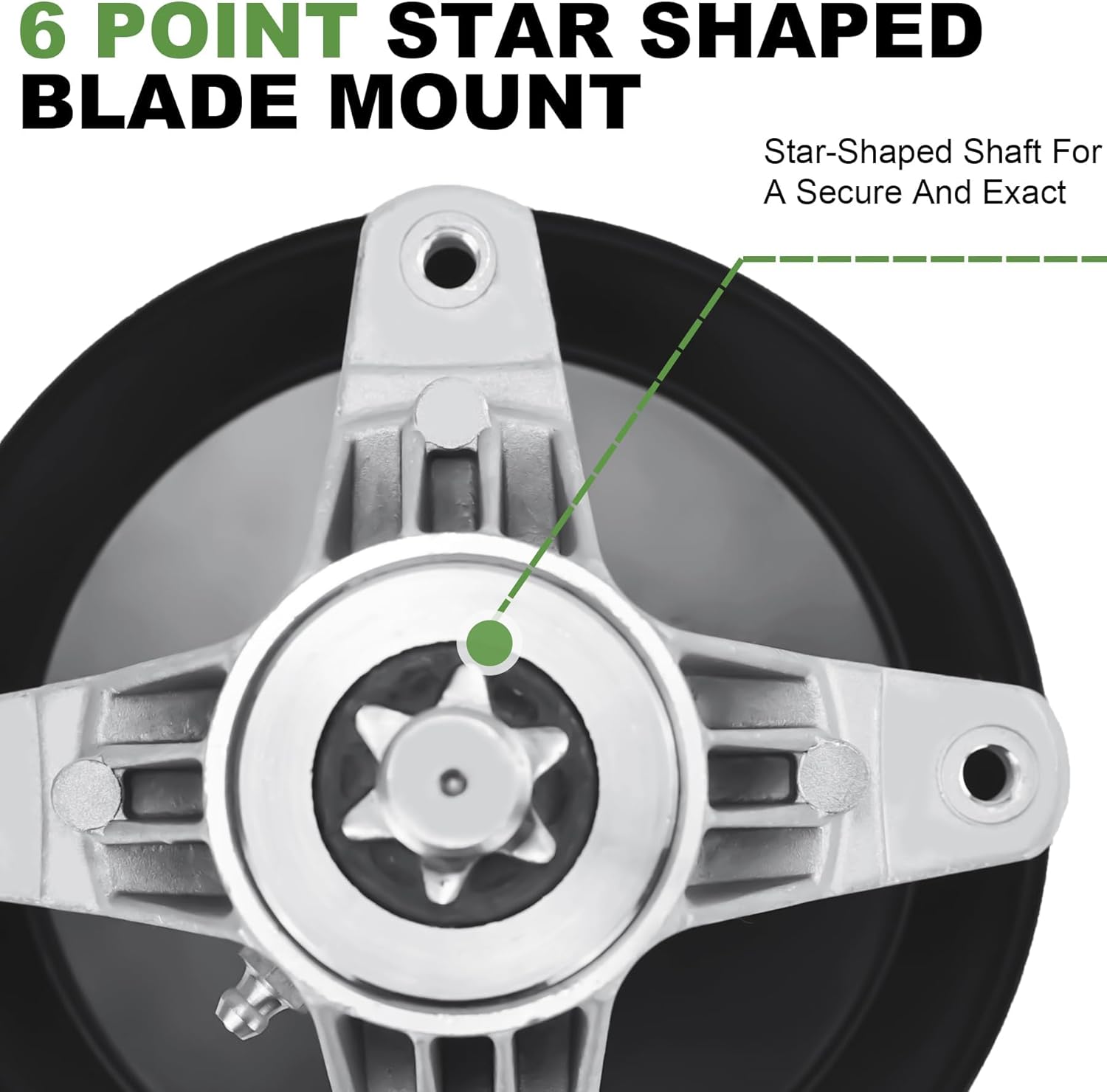 RZT-S54 Spindle Assembly Fit for 918-06978 618-06978, for 54" ZT1-54 ZT2-54 XT1-ST54 XT1-GT54 RZT-L54 RZT-LX54 RZT-S54 Craftsman T8400 G8400 Z6660 Troy Bilt Mustang 54 (3 Pack)