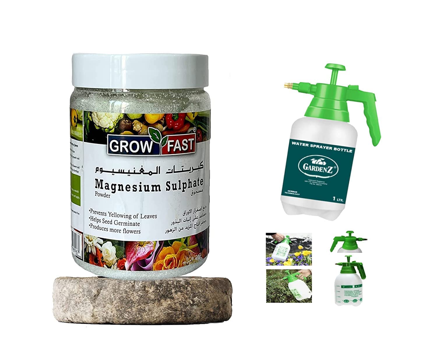 Buy Grow Fast Magnesium Sulphate Agriculture Fertilizer 1kg