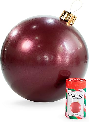 Miniatura 76 de Holiball Adorno inflable de vacaciones, decoración definitiva para interiores y exteriores, reutilizable y apto para almacenamiento, para bodas