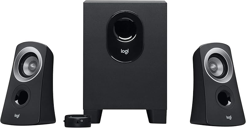 Z313 2.1 Multimedia Speaker System with Subwoofer - Black