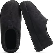 COFACE Men's Slippers Cosy Thick Cushion Memory Foam Indoor Outdoor Lightweight Warm Lining House Shoes