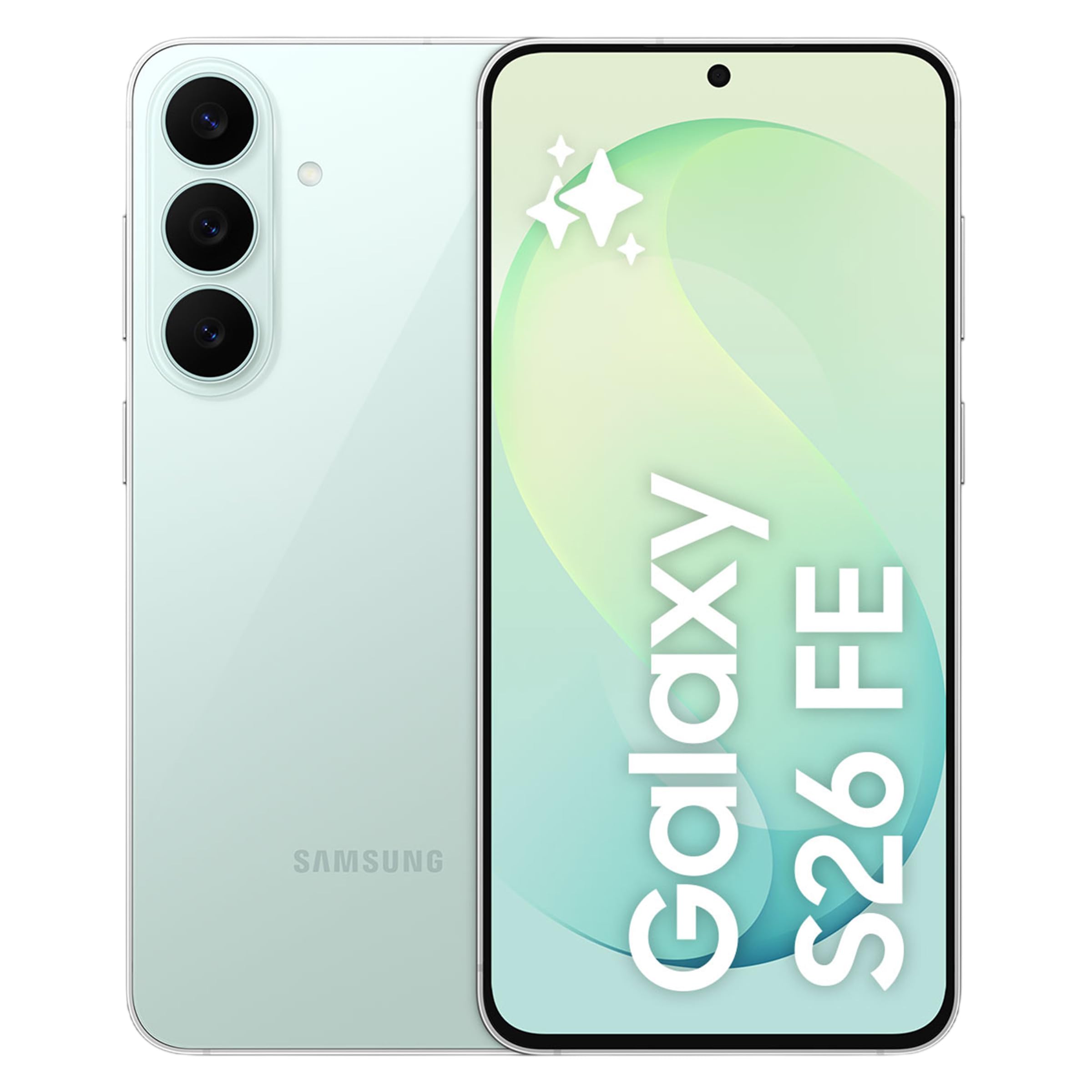 Samsung Galaxy S26 FE Su Yeşili, 256GB, Yapay Zeka Fotoğraf…