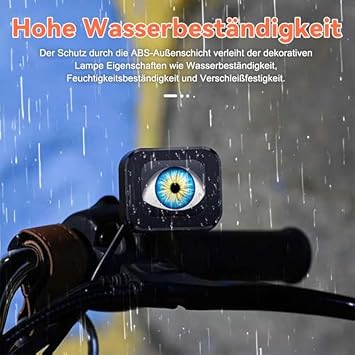 Led Eyes for Motorcycle Remote Control 12-36V Dynamic Animated