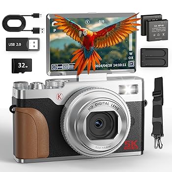 NBD 5K デジタルカメラ180°フリップスクリーン | オートフォーカス NBD 5K デジタルカメラ180°フリップスクリーン | オートフォーカス