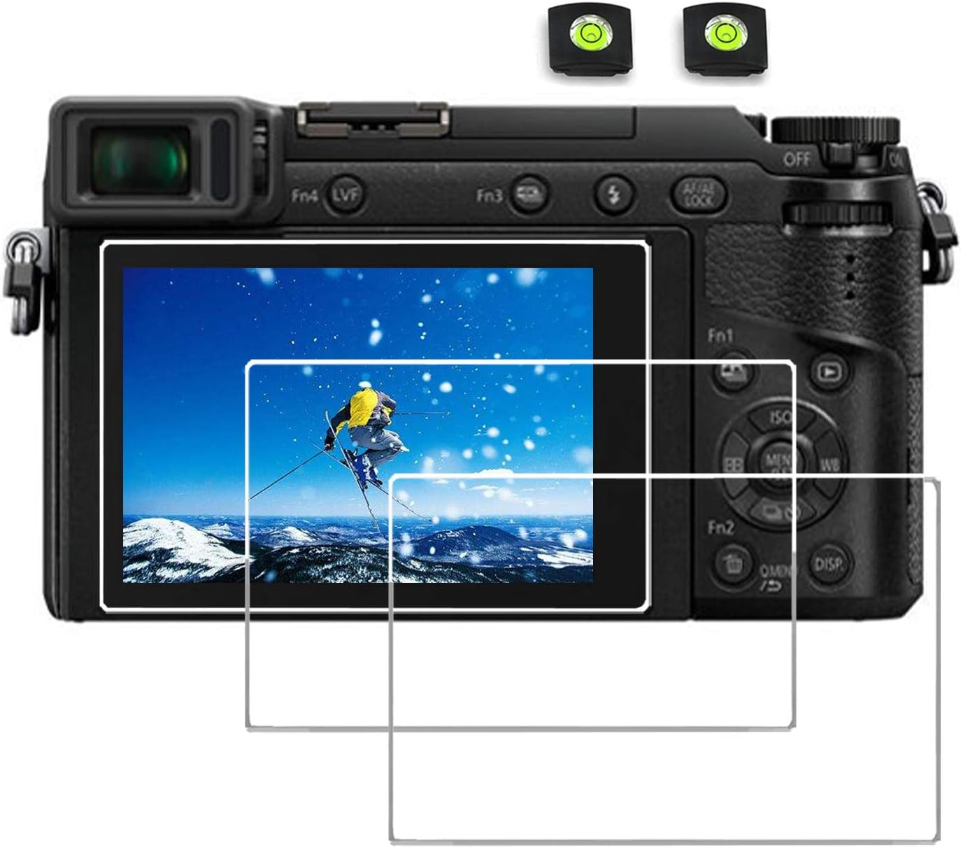 debous Screen Protector for Panasonic Lumix DMC-GX8 GX85 DMC-LX10 LX9 G9 G85 G7 G7 Mark ii,desous Anti-Finger Tempered Hard Protective Cover