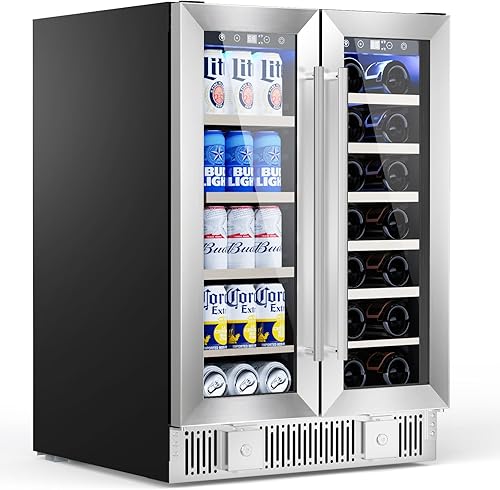 Miniatura 15 de Refrigerador Enfriador de Bebidas de 1.7 Pies Cúbicos, Mini Refrigerador de 68 Latas con Puerta de Vidrio con Estantes Ajustables, Pantalla Digital
