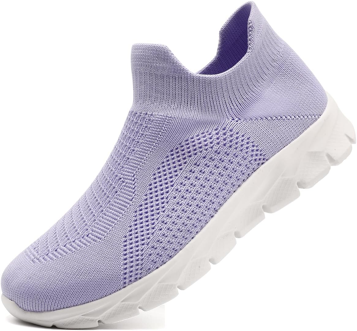 Womens Shoes Running Walking Sneakers Slip On Sport Outdoor Casual Tennis Workout AthleticGym Shoes Lightweight Comfortable Fashion Fitness Shoes
