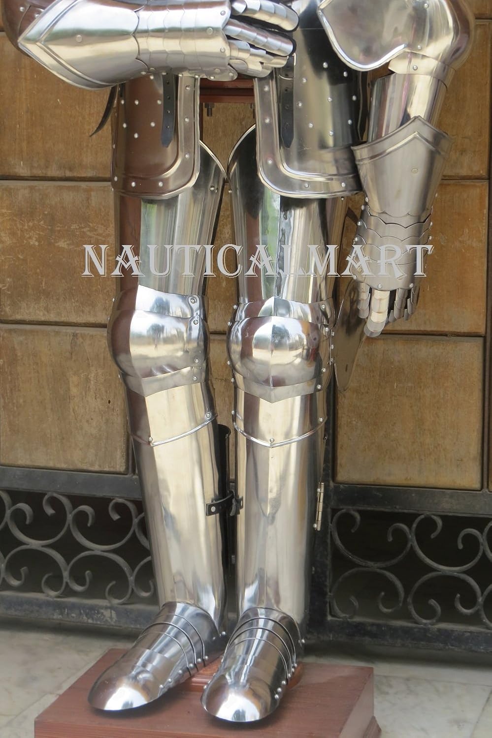 NauticalMart Armor Reenactment Knight Full Suit Of Armor Costume IOTC Armoury