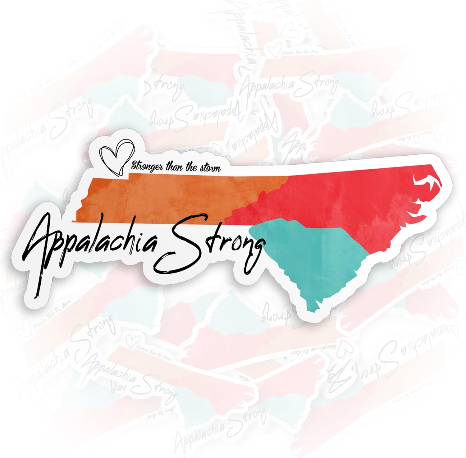 Appalachia Strong Sticker Helene Sticker Hurricane Helene