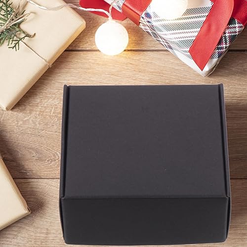 Miniatura 5 de Operitacx Cajas de embalaje de correo 20pcs Cajas de embalaje de cartón para envío Suministros de artesanía Contenedores de papel para
