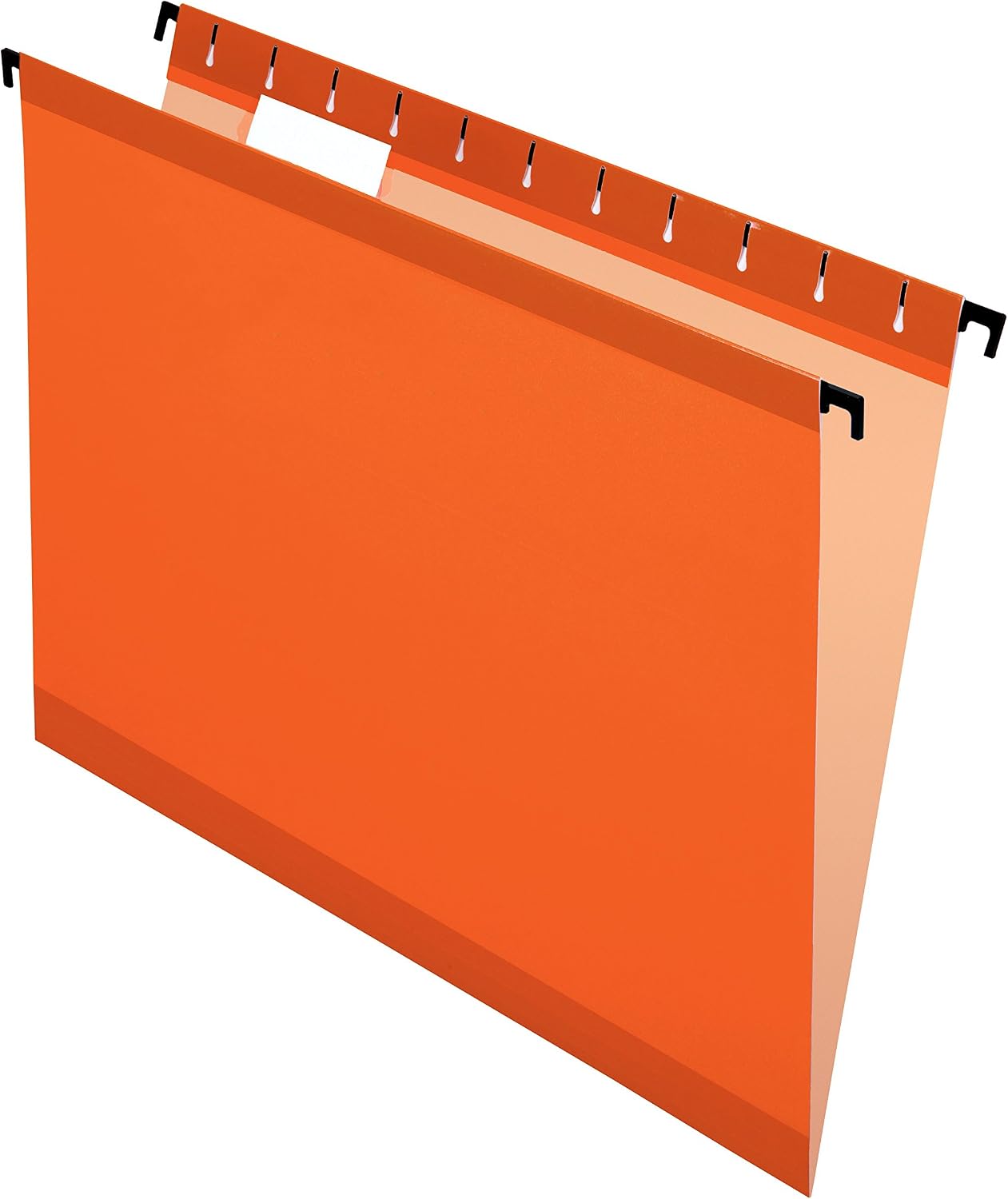 Pendaflex SureHook Reinforced Hanging Folders, Letter Size, Orange, 20 per Box (6152 1/5 ORA)