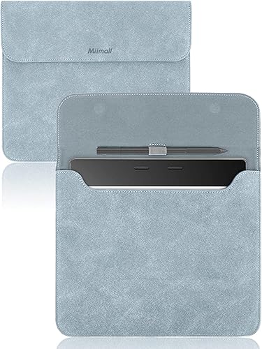 Miimall Funda compatible con Kindle Scribe 2022, de cuero de alta calidad, funda protectora de cuero para Kindle Scribe de 10.2 pulgadas (versión