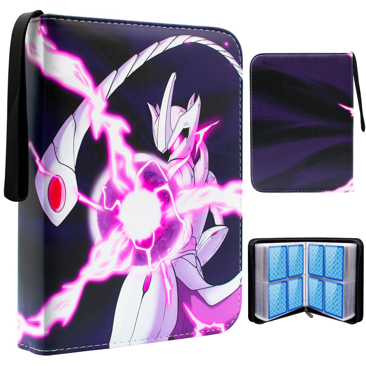 nicekool NICEKOOL® Binder for Pokemon Card Holder for Pokemon Trading ...